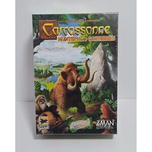Z-MAN GAMES CARCASSONNE HUNTERS AND GATHERERS TABLETOP BOARDGAME FACTORY SEALED